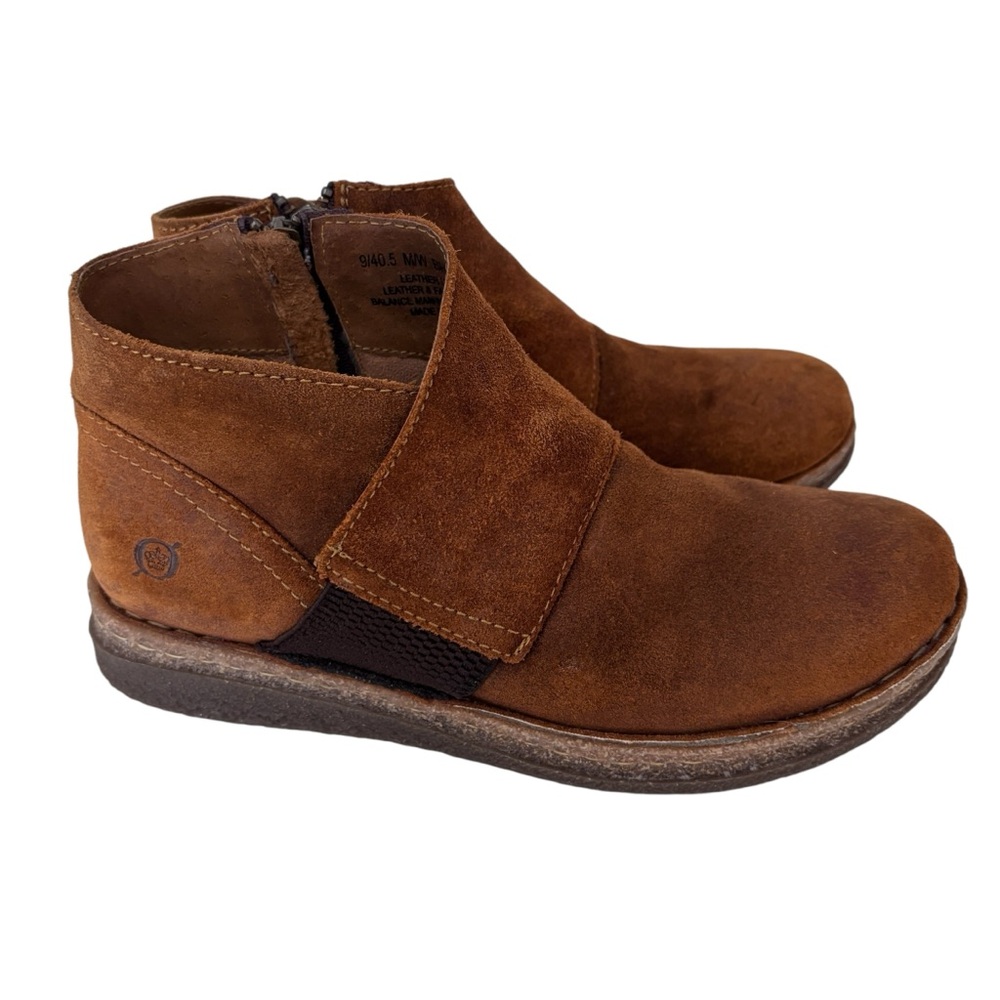 Born Women’s Suede Tora Bootie Sz 9